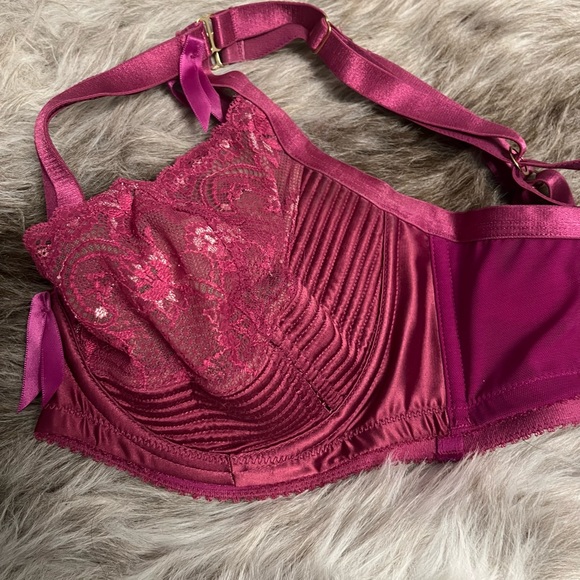 Dita von teese madame x fuscia underwire bra - Picture 2 of 5